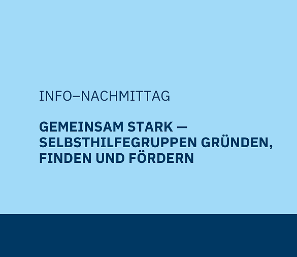 Hinweis auf Info-Nachmittag